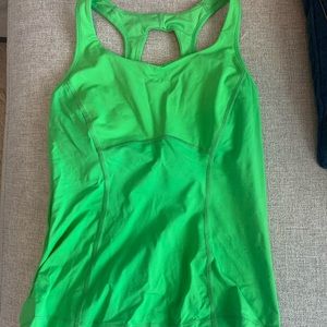 Green Lulu Tank top!
